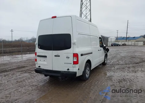 2021 Nissan Nv Cargo Nv2500 Hd Sv High Roof V8 from USA, damaged, VIN 1N6AF0LYXMN804185